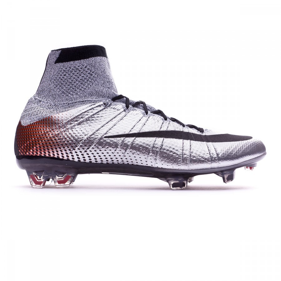 silver nike cleats