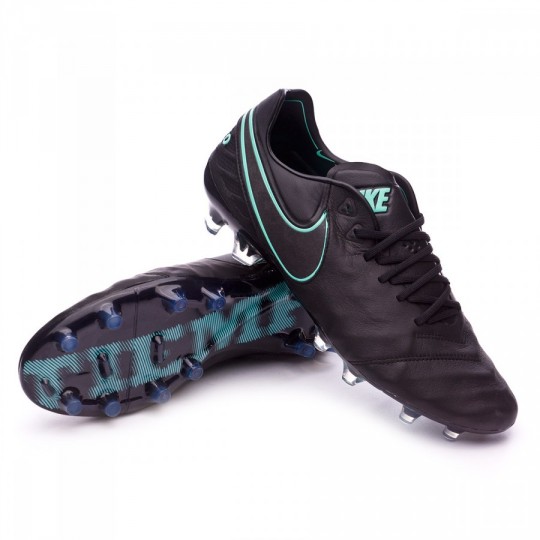 nike tiempo negras y azules