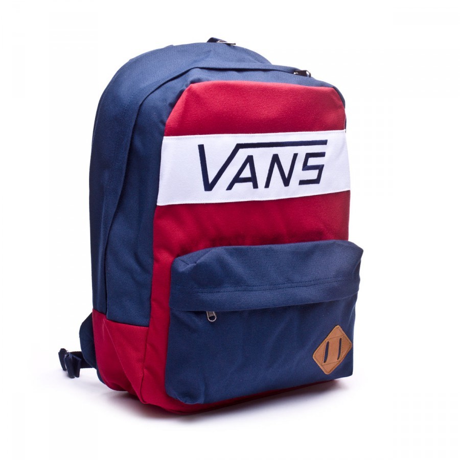 bolsones vans naranja