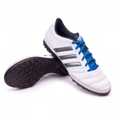 Football Boots adidas Gloro 16.2 Turf White-Night metallic-Utility blue -  Football store Fútbol Emotion
