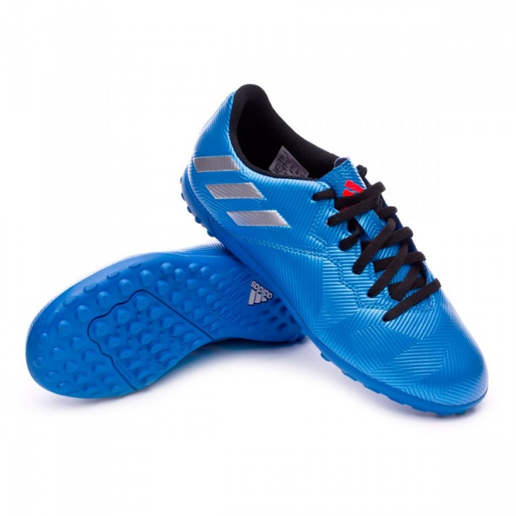 Tenis adidas Messi 16.4 Turf Niño Shock blue-Matte silver-Black - Tienda de  fútbol Fútbol Emotion