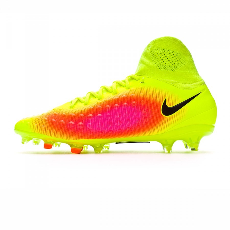 Zapatos de fútbol Nike Magista Orden II Dynamic Fit FG Volt-Black-Total  orange-Pink blast - Tienda de fútbol Fútbol Emotion