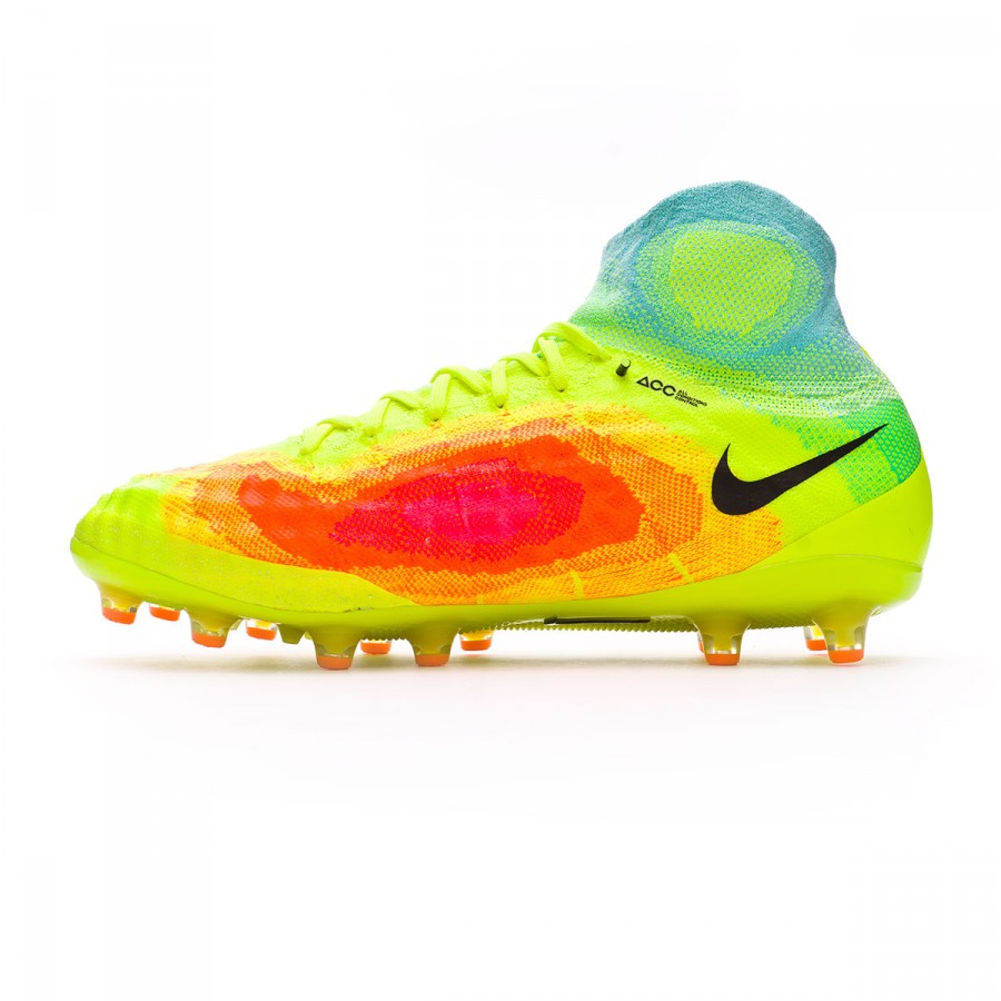 Bota de fútbol Nike Magista Obra II ACC AG-Pro Volt-Black-Total orange-Pink  blast - Tienda de fútbol Fútbol Emotion