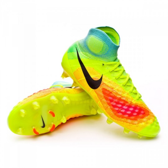 Bota de fútbol Nike Magista Obra II ACC FG Volt-Black-Total orange-Pink  blast - Tienda de fútbol Fútbol Emotion