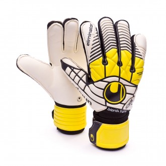 Luvas  Uhlsport Eliminator Supersoft Bionik Black-Yellow-White