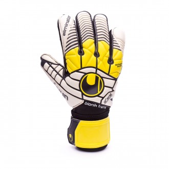 Luvas Uhlsport Eliminator Supersoft Bionik Black-Yellow-White