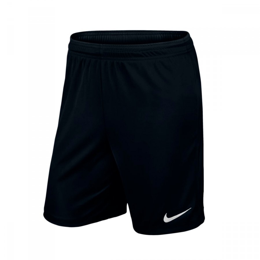 Pantalón corto Nike Park II Knit Niño Black-White - Tienda de fútbol Fútbol  Emotion