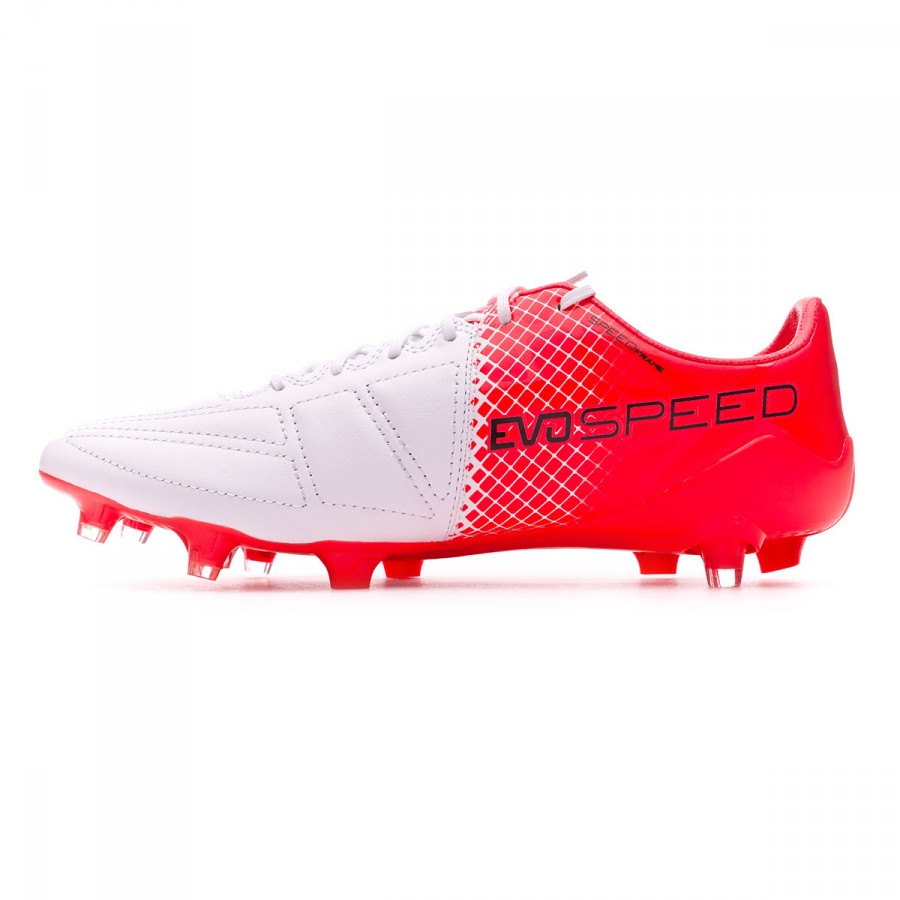 red and white puma football boots