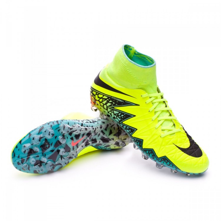 Soccer Shoes Nike Hypervenom Phantom 3 DF FG Black