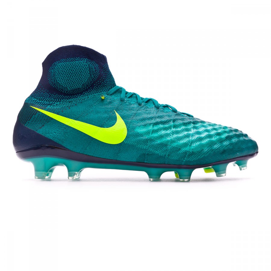 Bota de fútbol Nike Magista Obra II ACC FG Rio teal-Volt-Obsidian-Clear  jade - Tienda de fútbol Fútbol Emotion