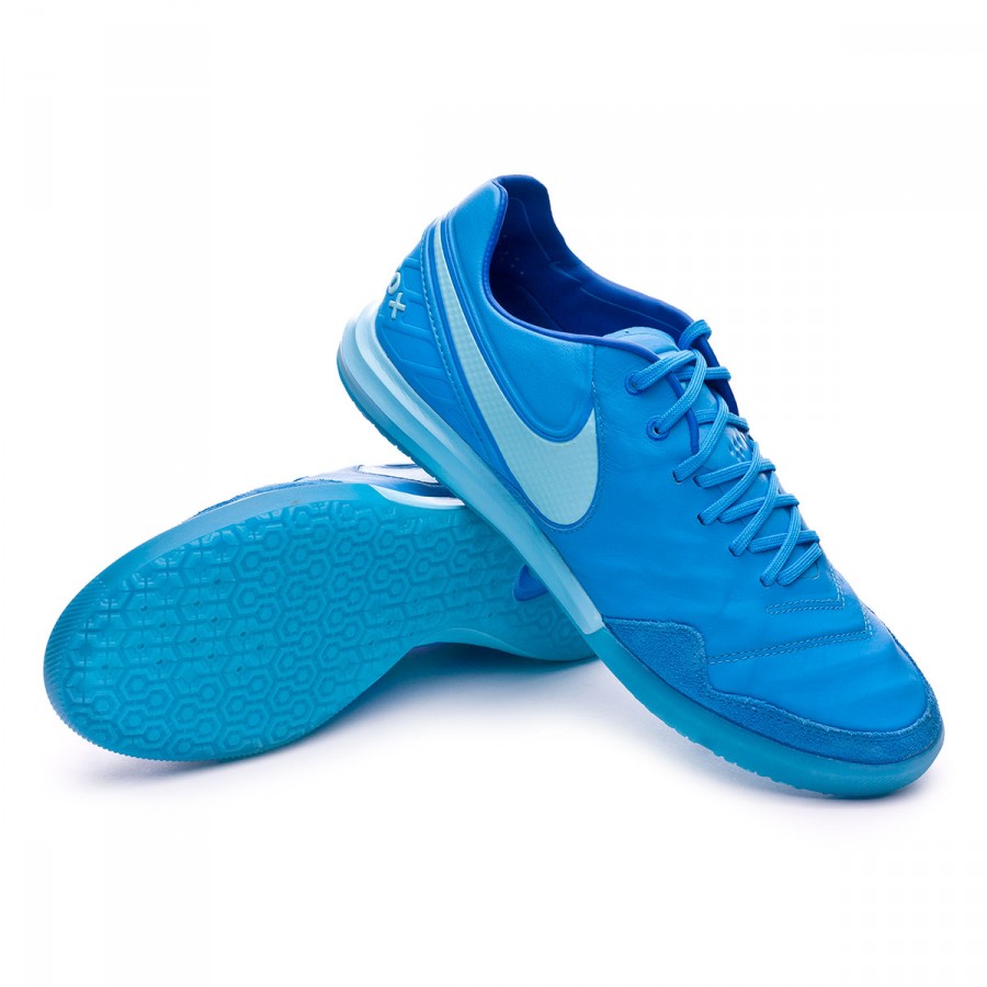 nike tiempo x azul