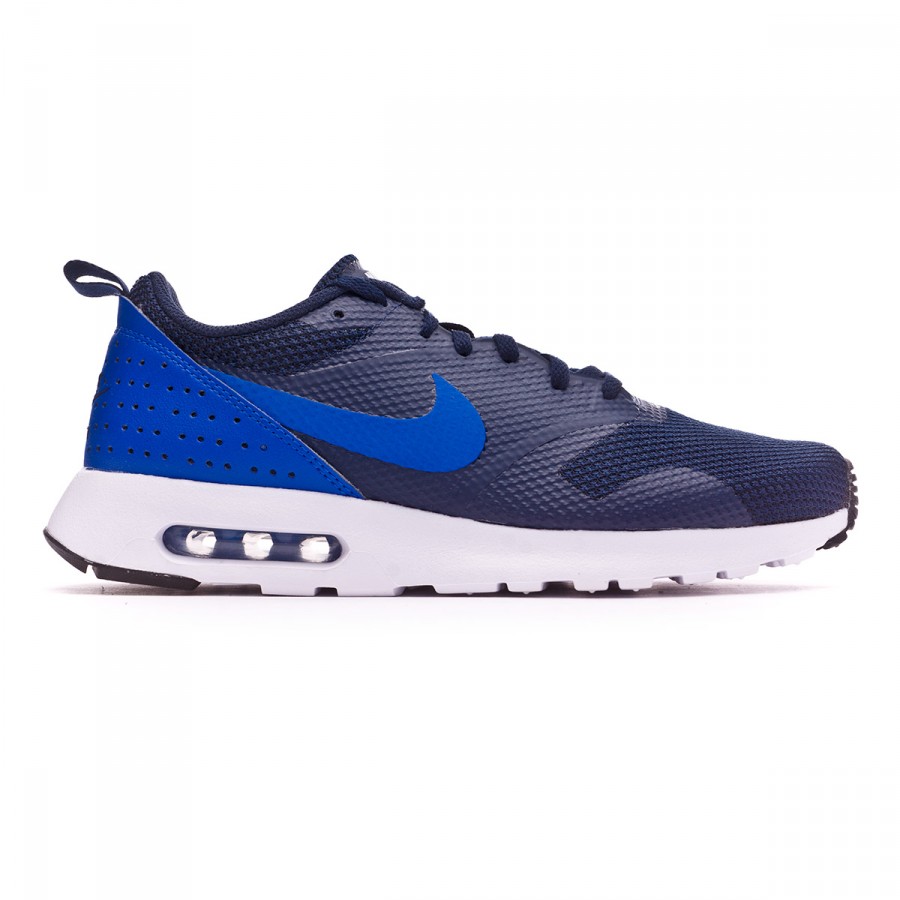 zapatillas nike air max tavas merry Zapatilla Air Max Tavas Obsidian-Hyper cobalt-Black-White.