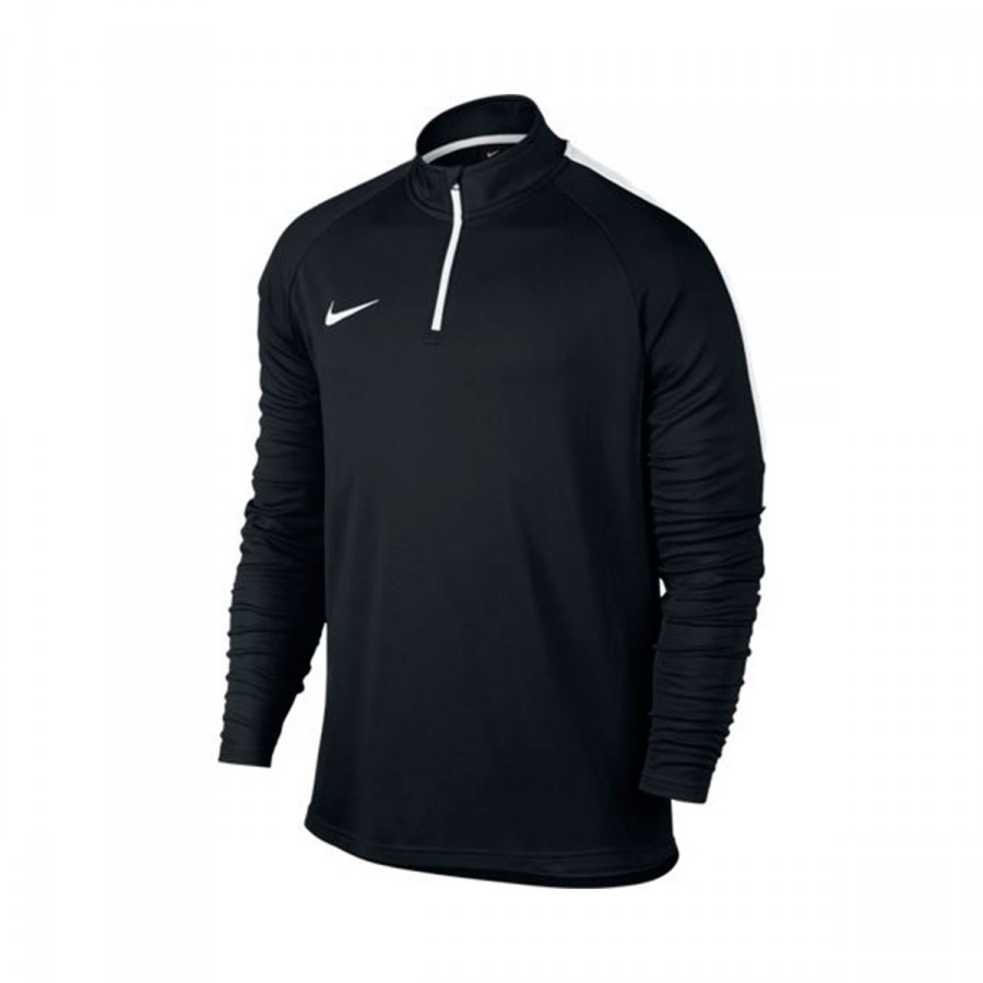 Sweatshirt Nike Dry Academy Football Black-White - Football store Fútbol  Emotion
