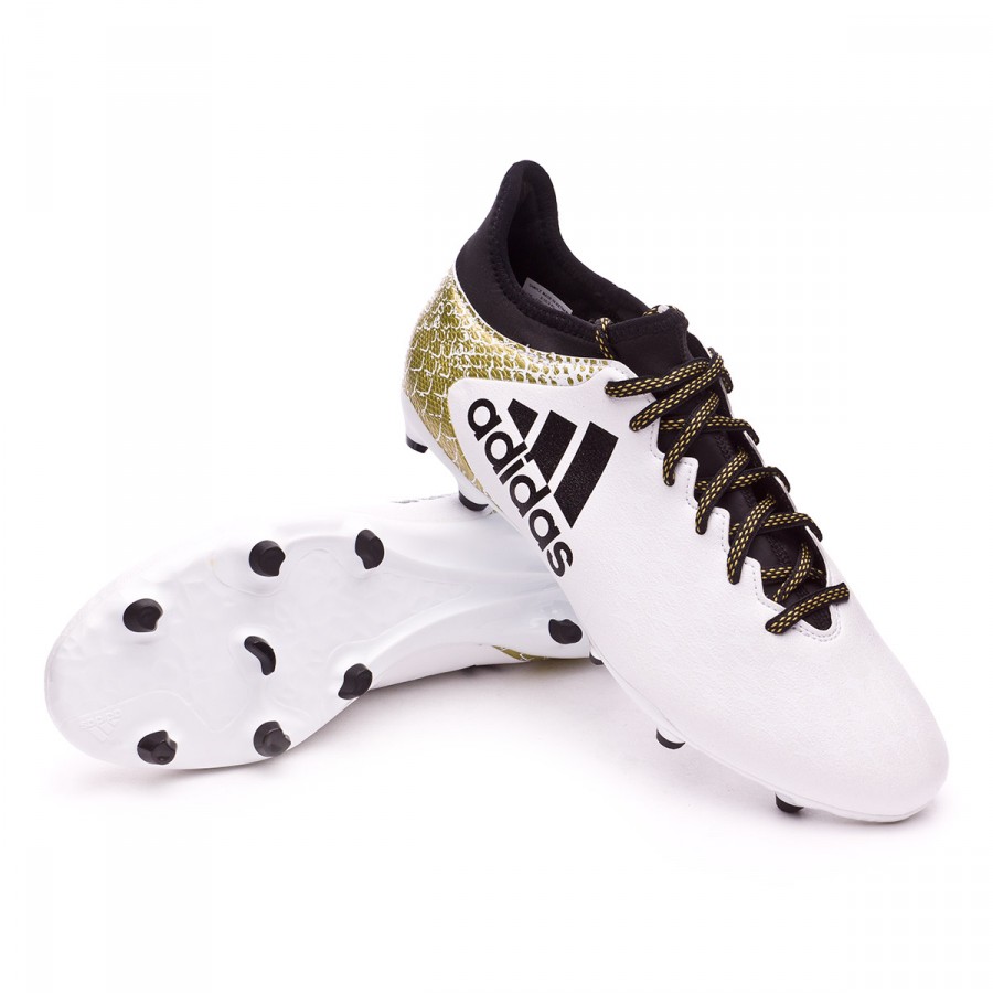adidas x 16 white and gold