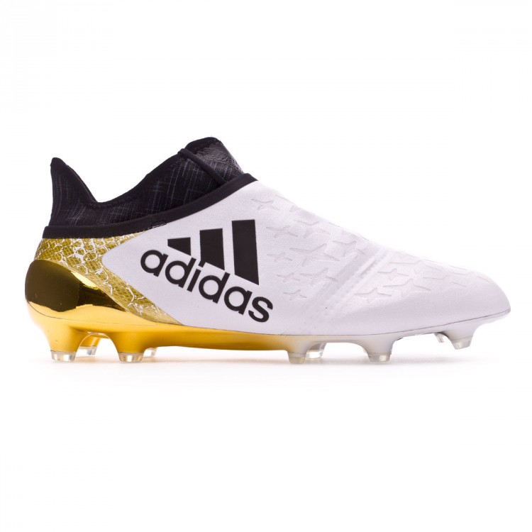 adidas x gold and white