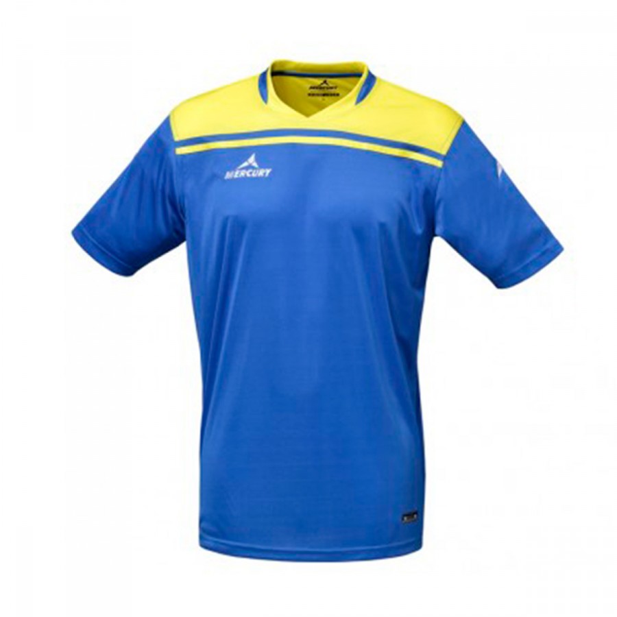 camisetas de futbol azul y amarillo