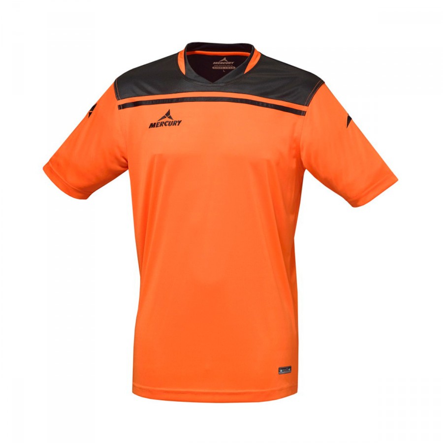 camisetas de futbol naranja y negro