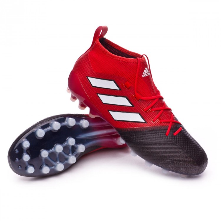 Bota Ace 17.1 Primeknit AG Red-White-Core black Bota Ace 17.1 Primeknit AG Red-White-Core black