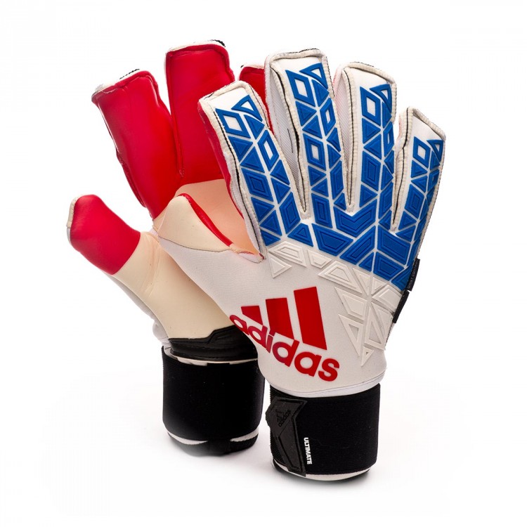 blue adidas gloves