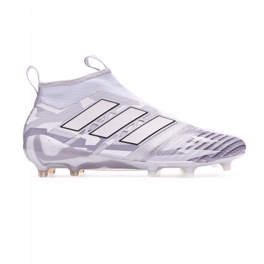 Football Boots adidas Ace 17+ Purecontrol Clear grey-White-Core black -  Football store Fútbol Emotion