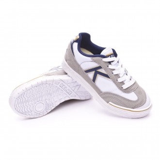 Sapatilha de Futsal  Kelme Trueno Sala Crianças Branco-Azul