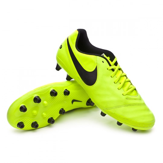 nike tiempo genio black volt