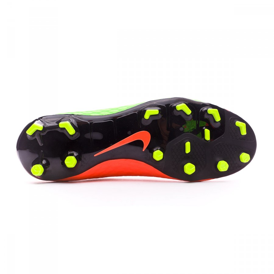 nike hypervenom green and orange