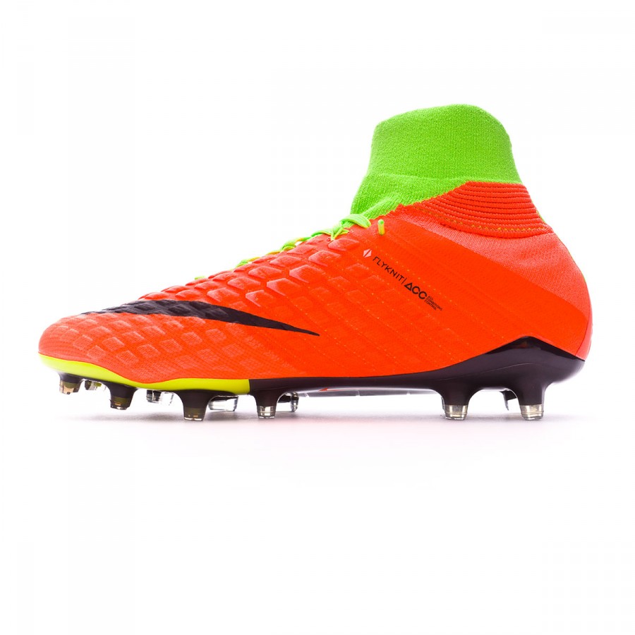 nike hypervenom green and orange