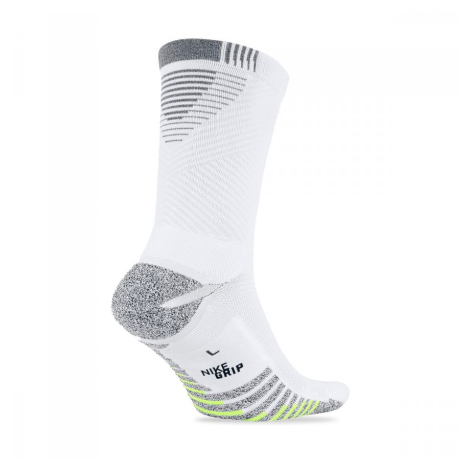 white nike grip socks