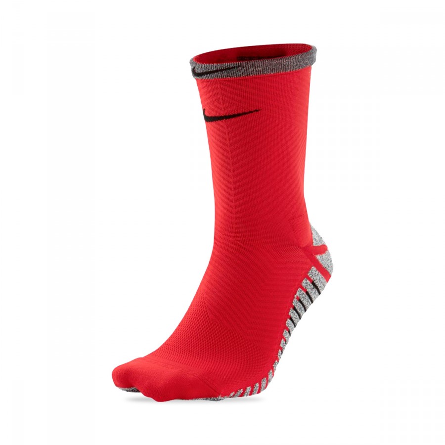 red nike crew socks