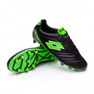 Chuteira  Lotto Stadio 700 FG Black-Mint