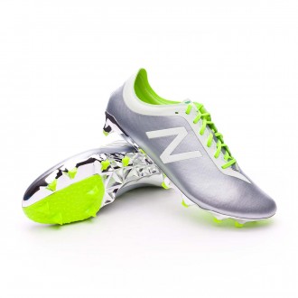 Chuteira  New Balance Furon 2.0 Hydra FG Edição Limitada Silver