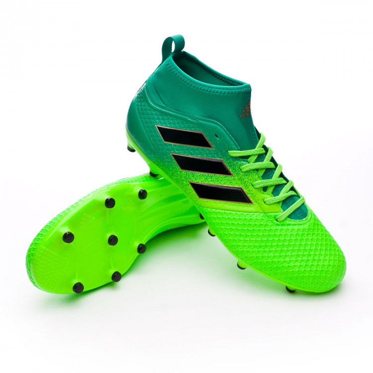 Football Boots adidas Ace 17.3 Primemesh FG Solar green-Core black -  Football store Fútbol Emotion
