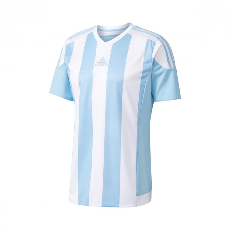 camiseta adidas celeste