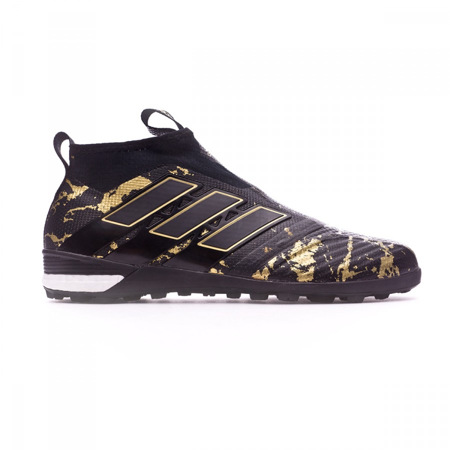 Football Boot adidas Ace Tango 17+ Purecontrol Turf Pogba Core black-Matte  gold - Football store Fútbol Emotion