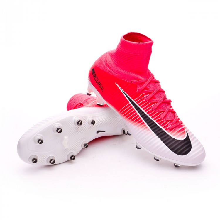nike mercurial superfly pink and white
