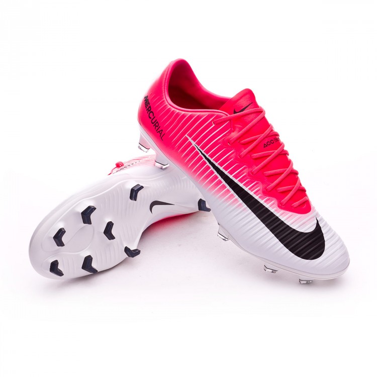 pink nike boots football