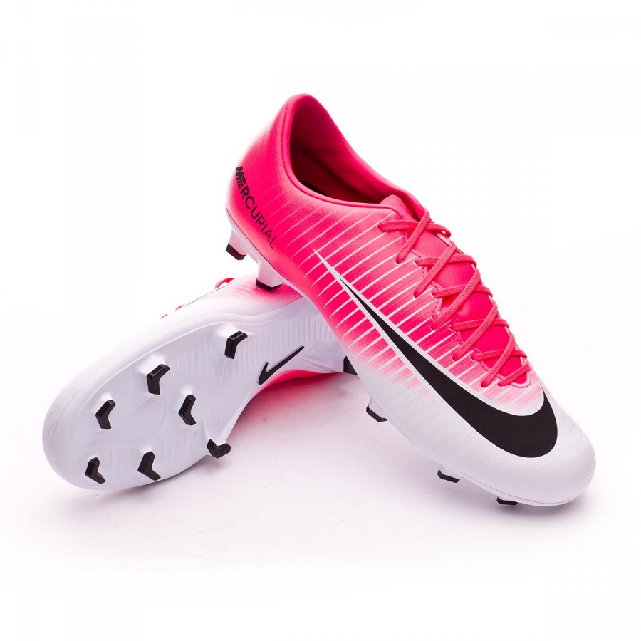 nike mercurial victory pink and white 