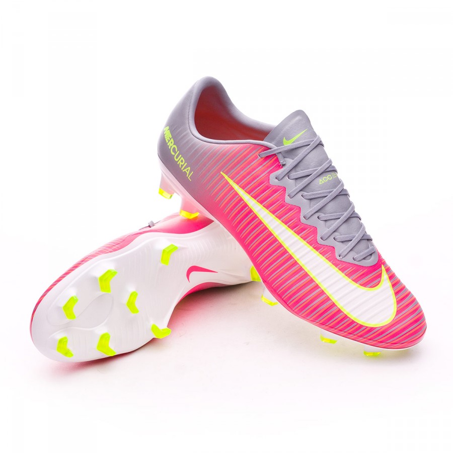 Zapatos de fútbol Nike Mercurial Vapor XI ACC FG Mujer Hyper pink-Wolf  grey-Tart - Tienda de fútbol Fútbol Emotion