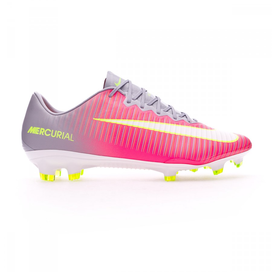 grey and pink mercurials