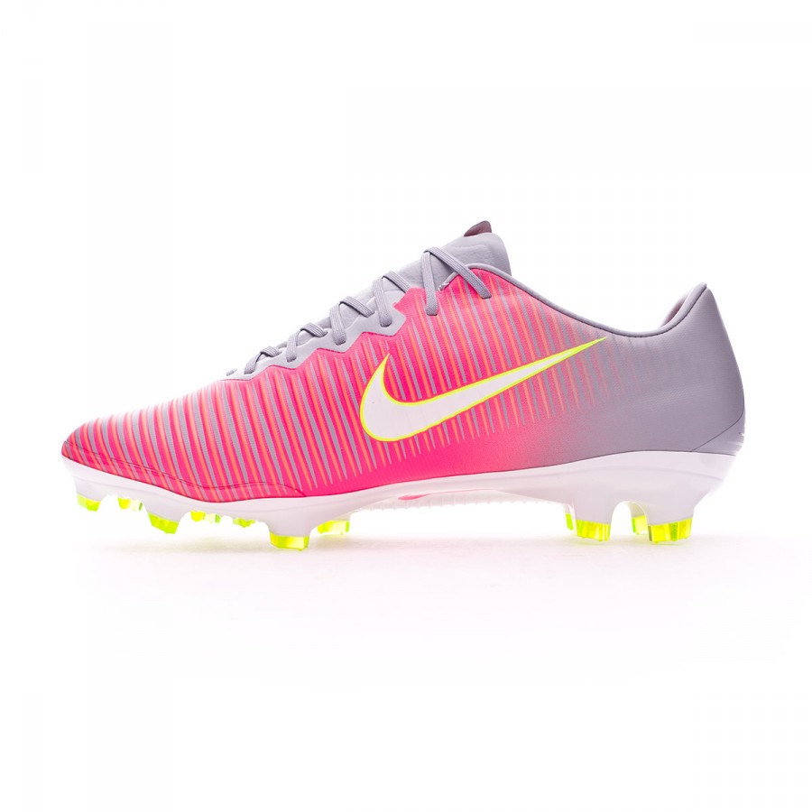 zapatos de futbol nike mercurial rosados