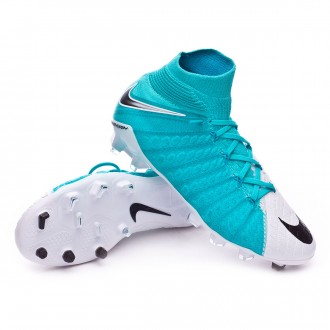 Hypervenom Phantom III DF FG Niño White-Photo blue-Chlorine blue