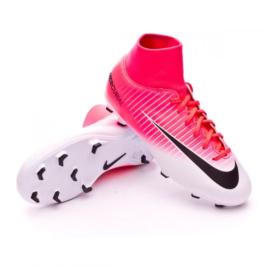 nike football boots white and pink