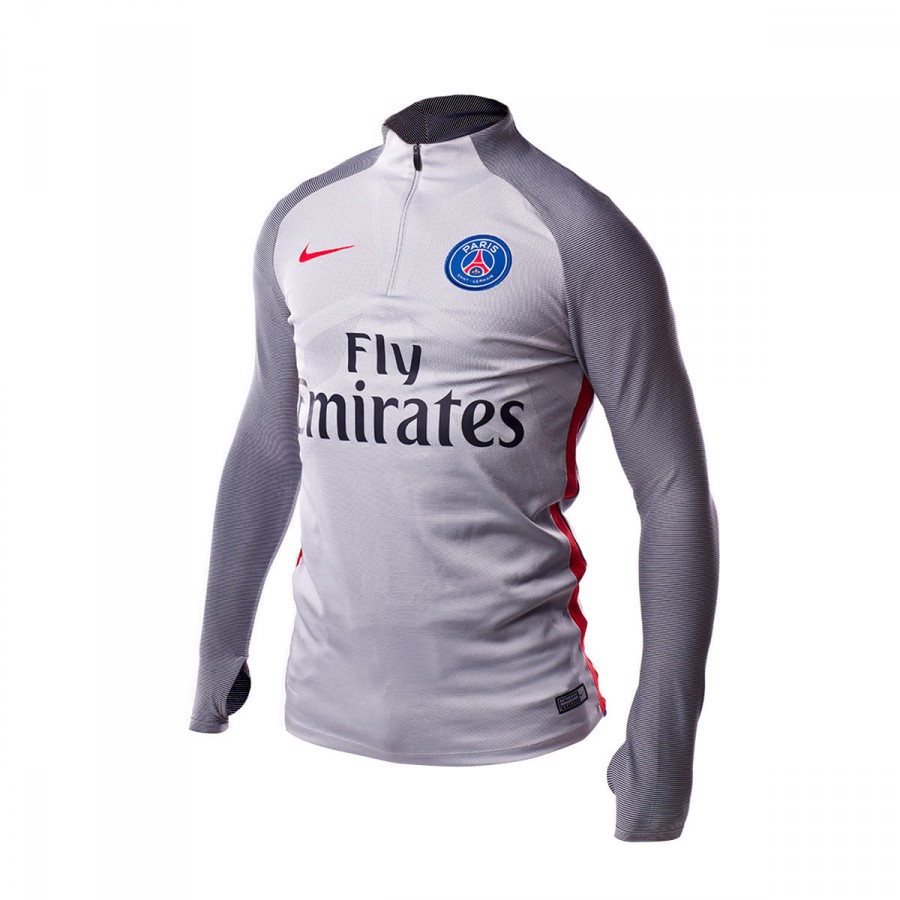 Camiseta Nike Paris Saint-Germain Strike Top 2016-2017 Wolf grey ... Camiseta Nike Paris Saint-Germain Strike Top 2016-2017 Wolf grey-University red - Tienda de Fútbol. Soloporteros es ahora Fútbol Emotion