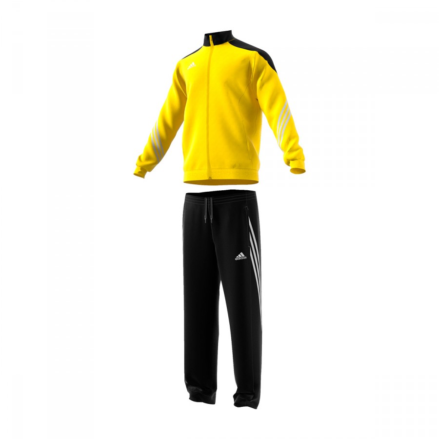 chandal nike negro y amarillo