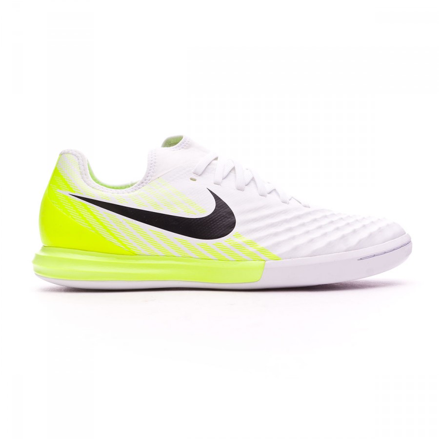 Futsal Boot Nike MagistaX Finale II IC White-Volt - Football store Fútbol  Emotion