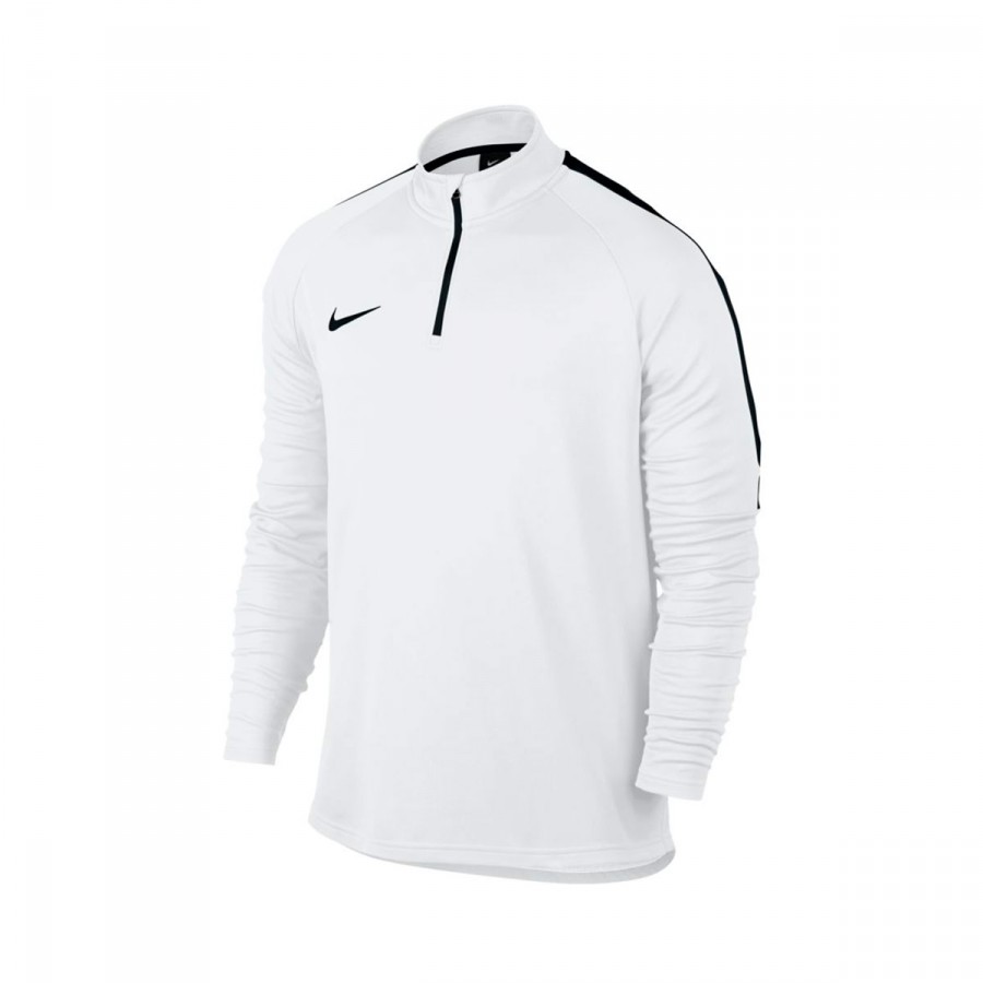 Felpa Nike Dry Academy Football White-Black - Negozio di calcio Fútbol  Emotion