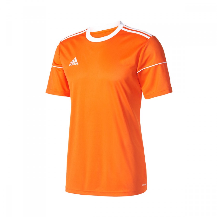 Camiseta Squadra 17 m/c Orange-White Fútbol Emotion