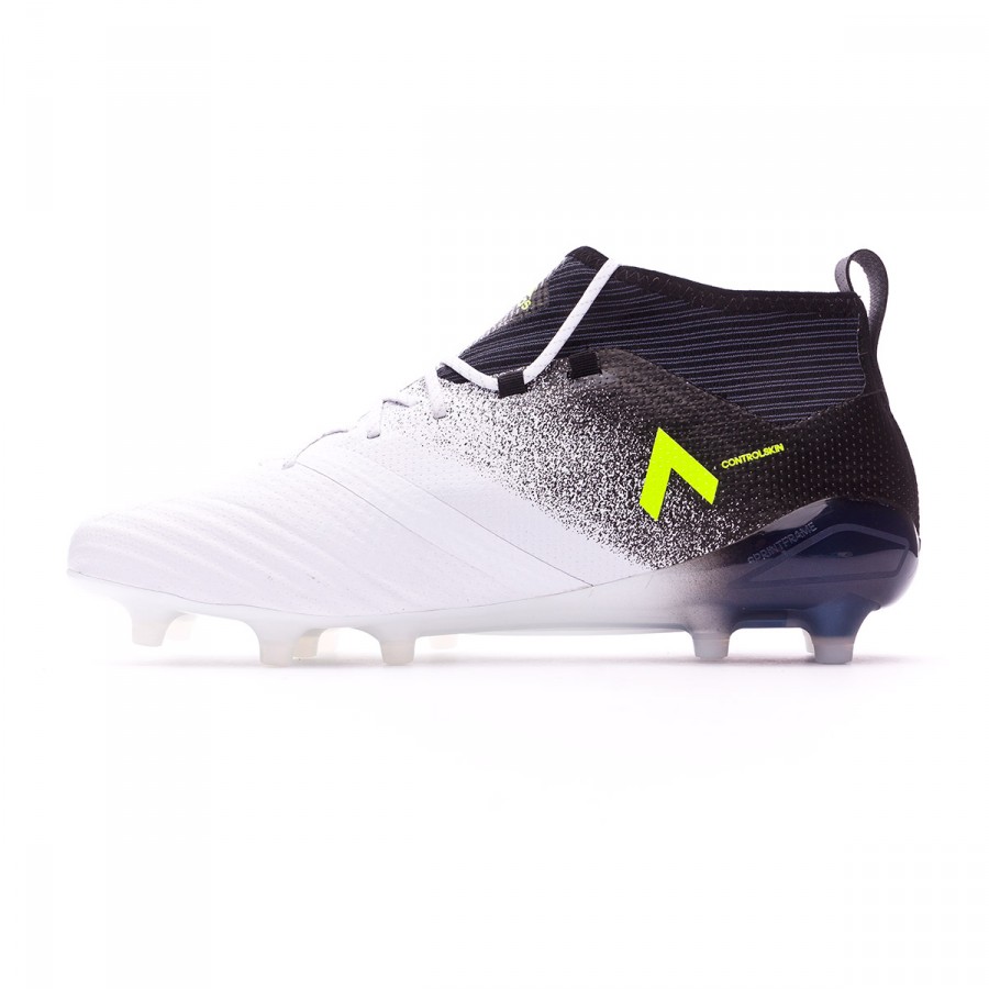 adidas ACE 17.1 FG WhiteSolar YellowCore Black adidas ACE 17.1 FG WhiteSolar YellowCore Black
