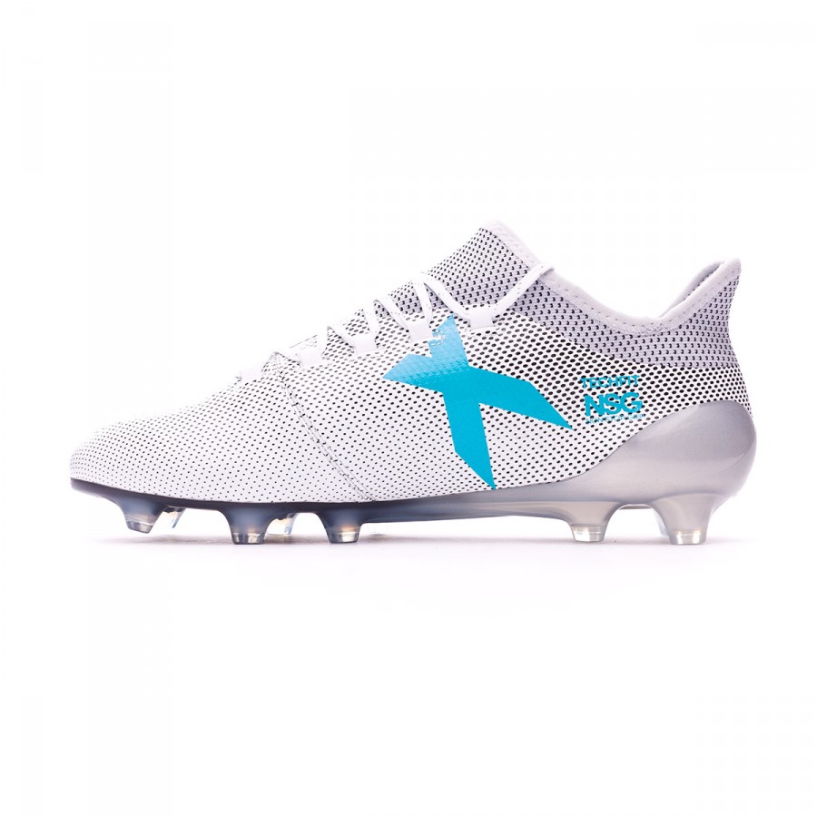 adidas x 17.1 fg future white energyblue clear grey